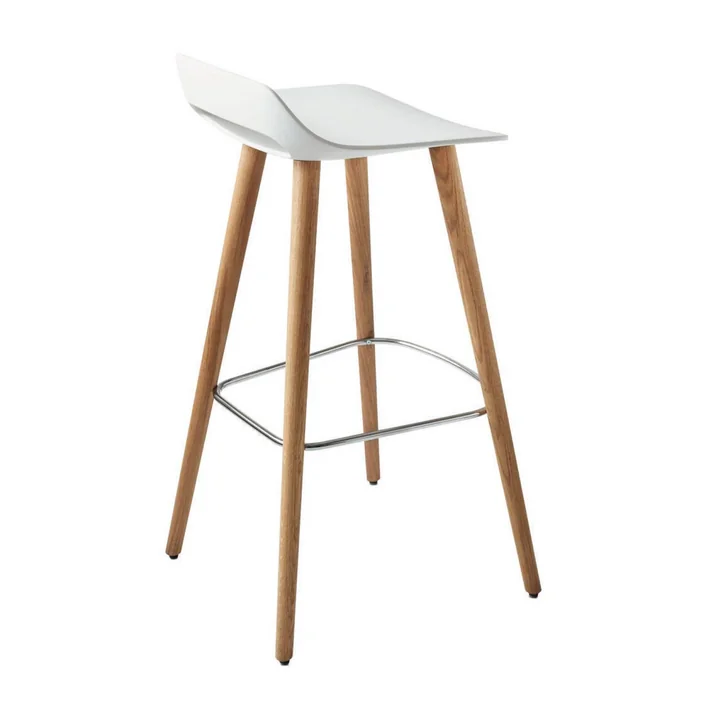 Wilkhahn - Occo Barstuhl, Sitzhöhe 75 cm / weiss
