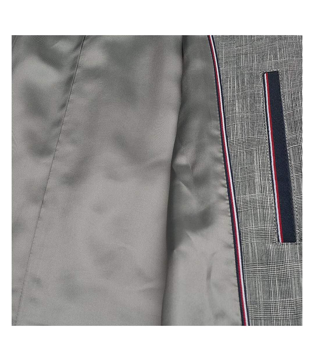 Manteau Gris Homme Tommy Hilfiger Chek Carco