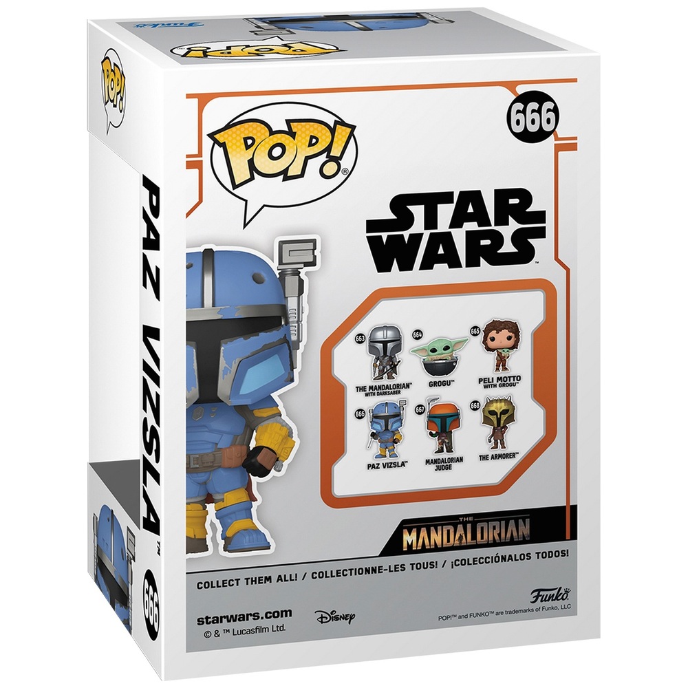 POP! Vinyl 666: Star Wars Mandalorian Paz Vizsla