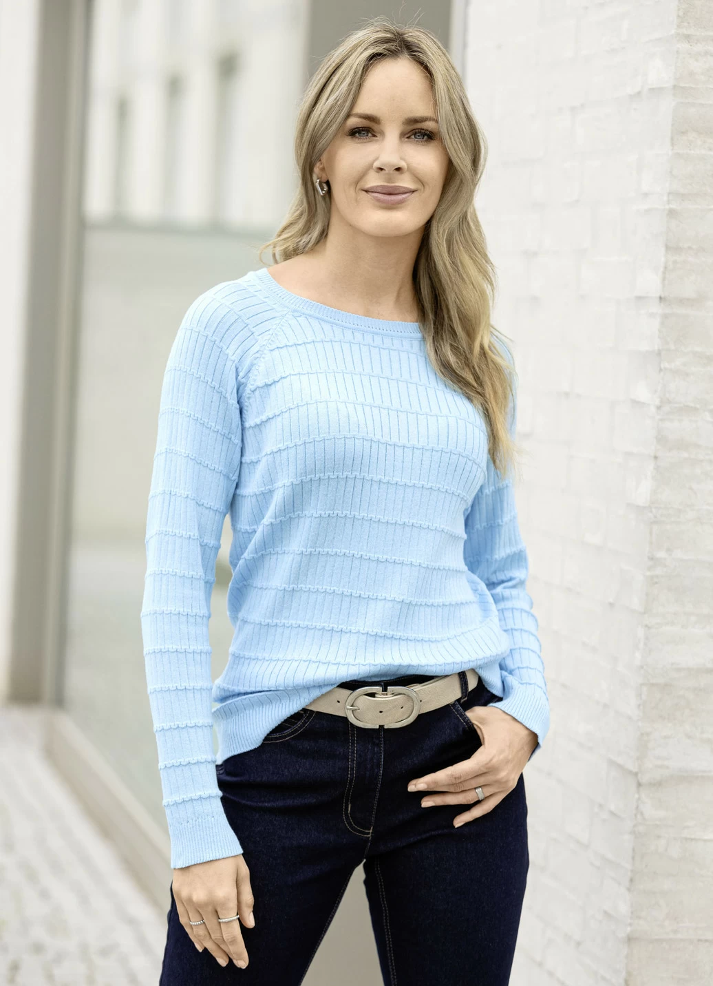 Pullover im Mustermix
