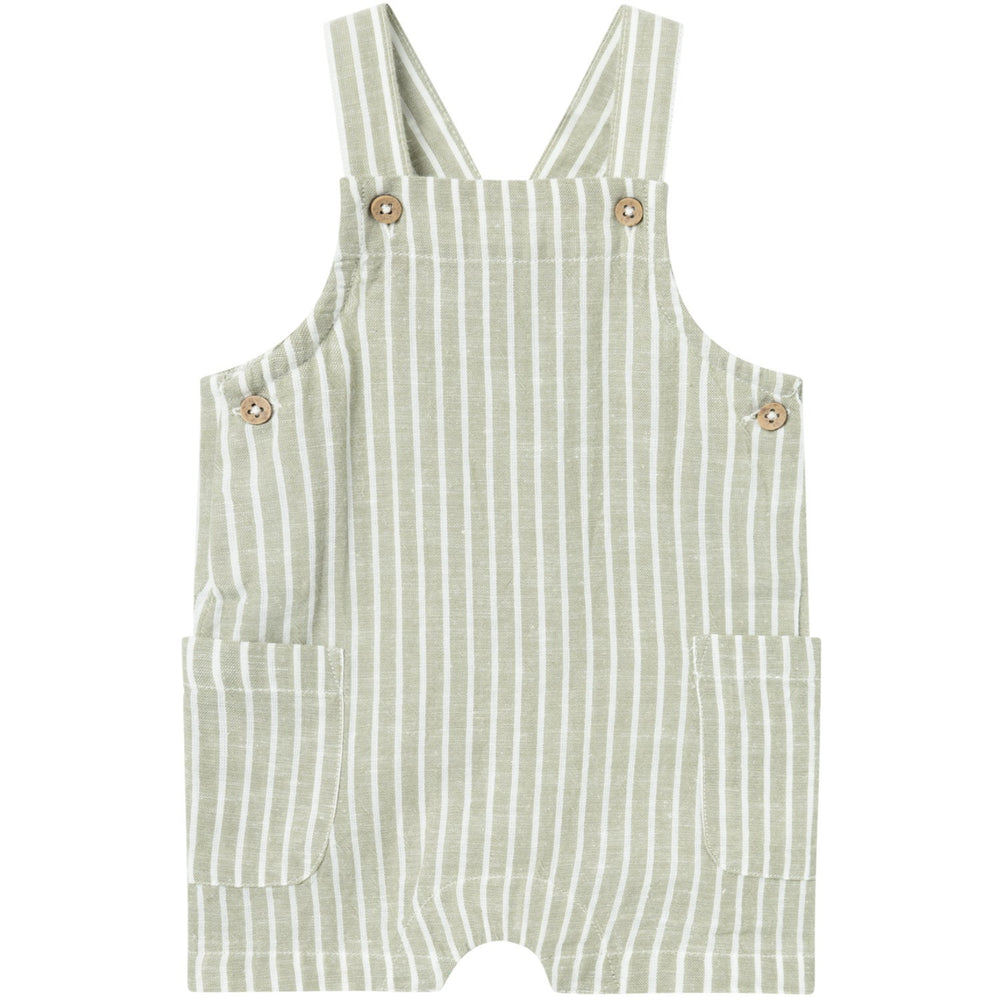 Køb Name It Oil Green Hilom Short Overall
