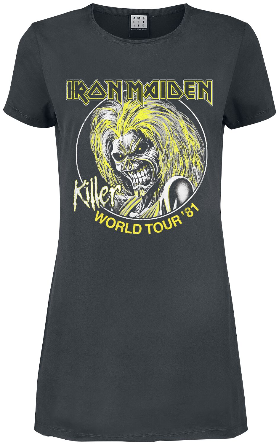 Amplified Collection - Killer World Tour 81' | Iron Maiden Robe courte