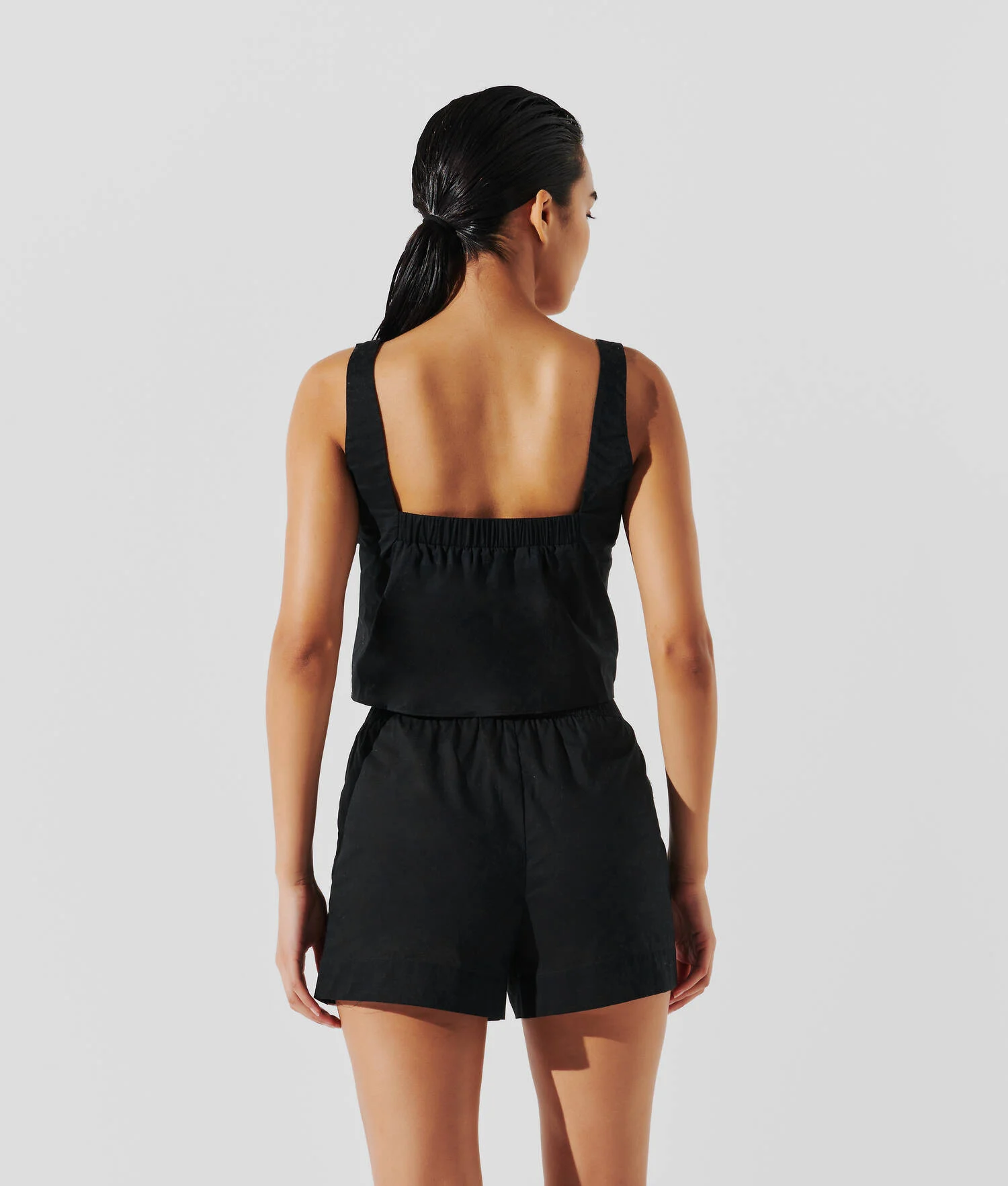 SHORT DE PLAGE K/SIGNATURE - Noir