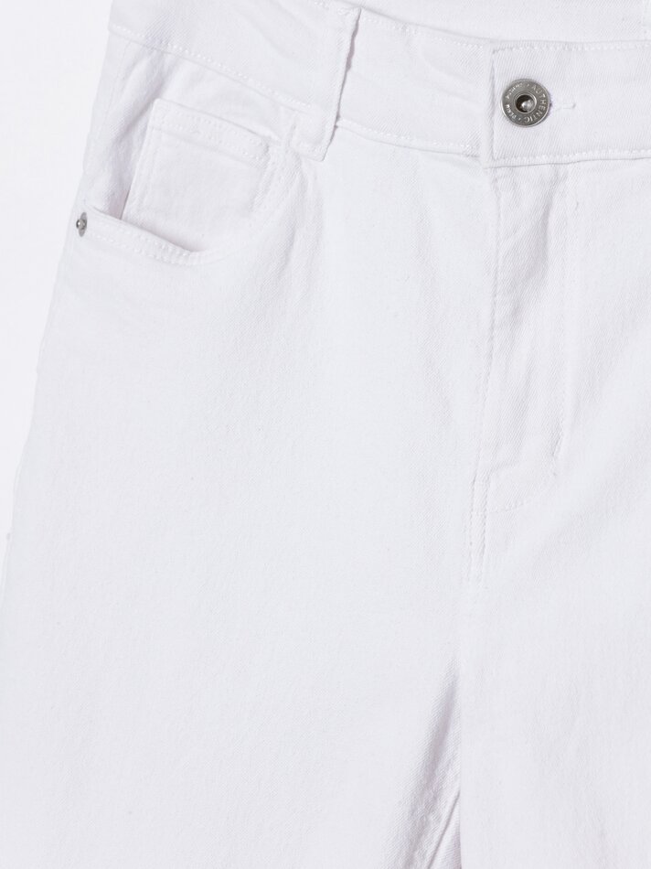 Calça jeans push-up - Branca