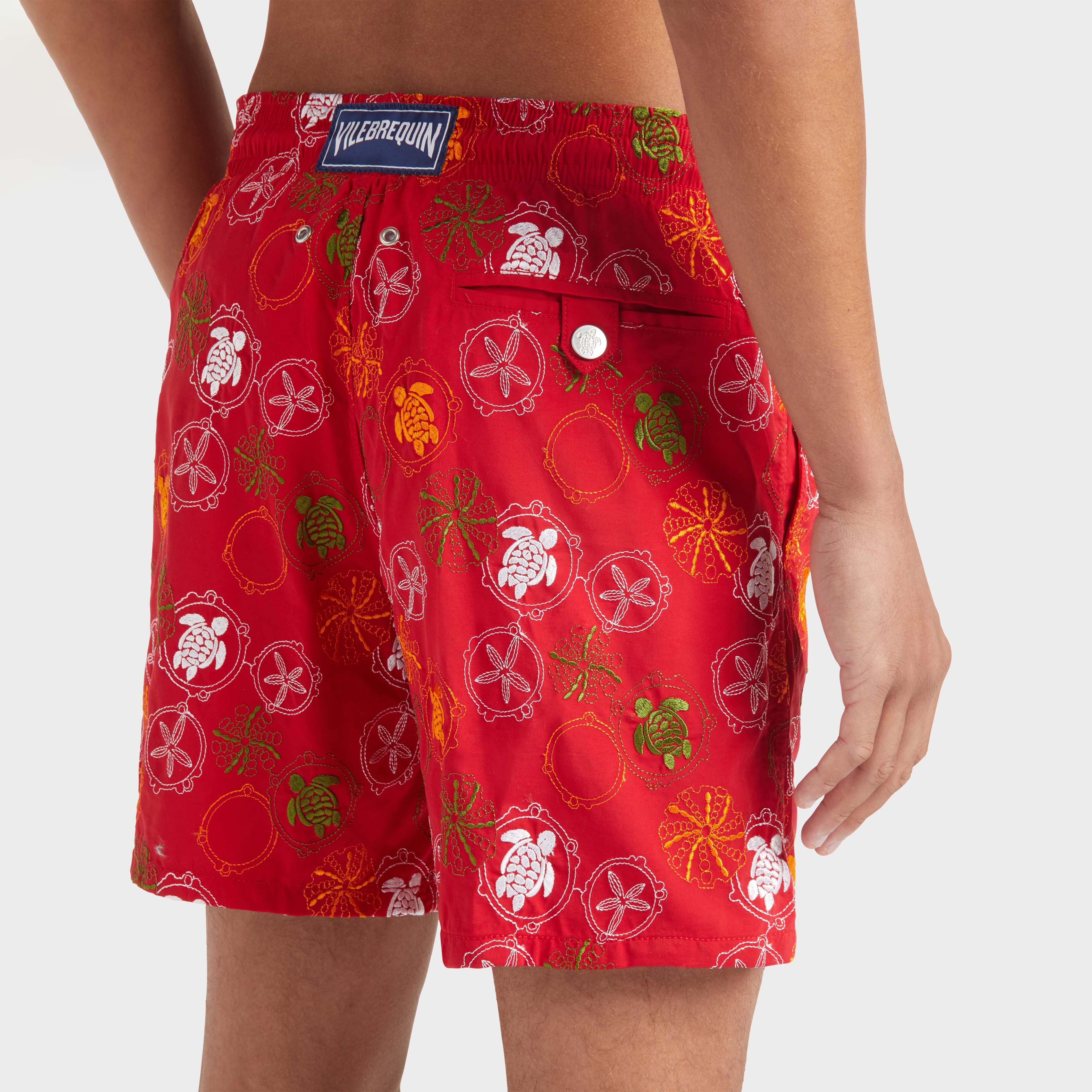 Maillot de bain homme brodé Oursins - Edition Limitée