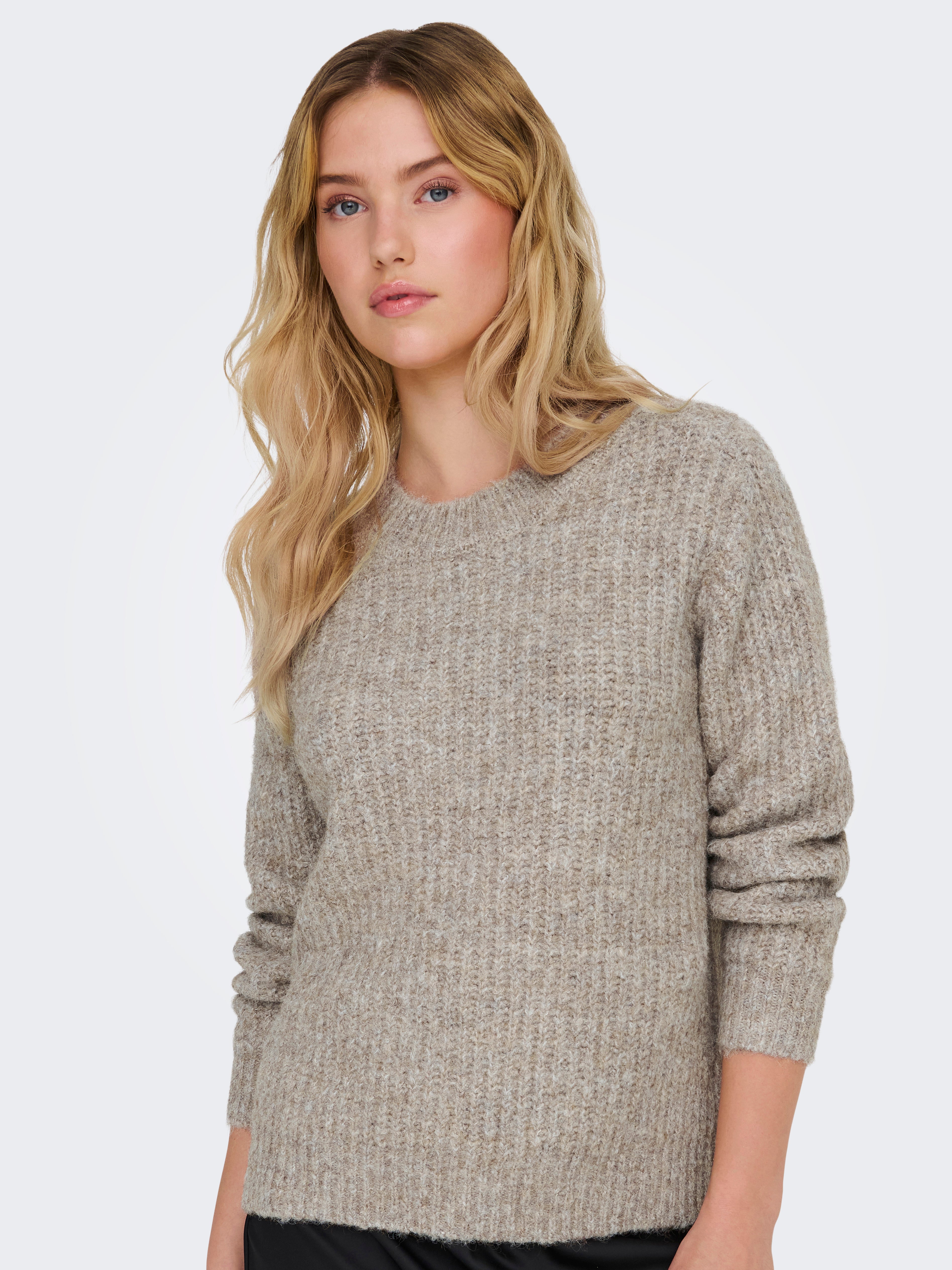 ONLMAGGIE Strickpullover Malt Ball