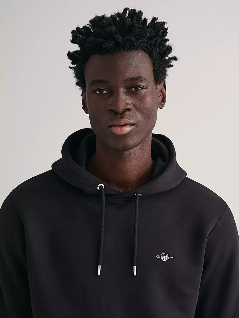 GANT Kapuzensweater - Hoodie schwarz