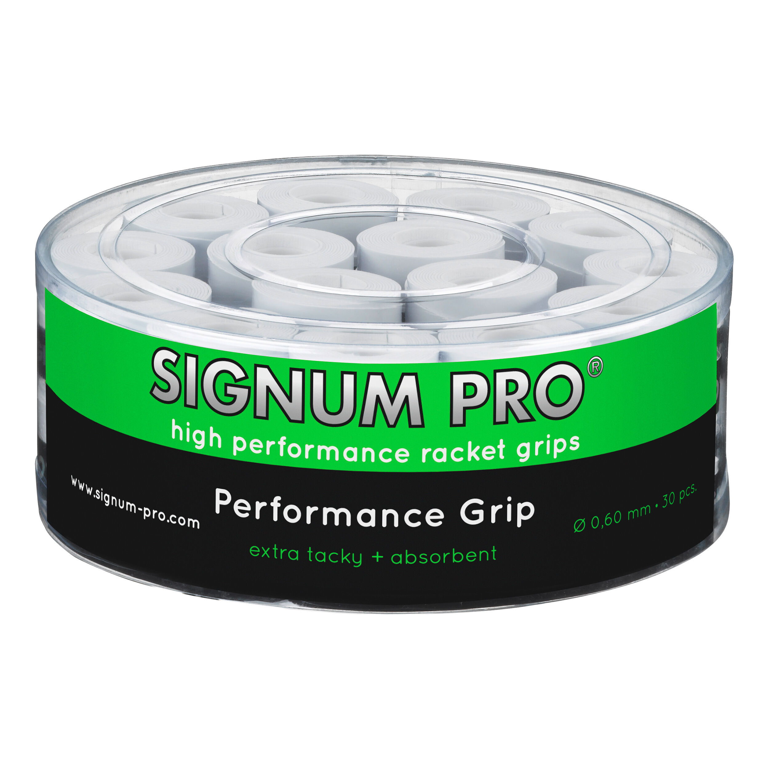 Signum Pro Performance Grip Pack De 30 - Blanc