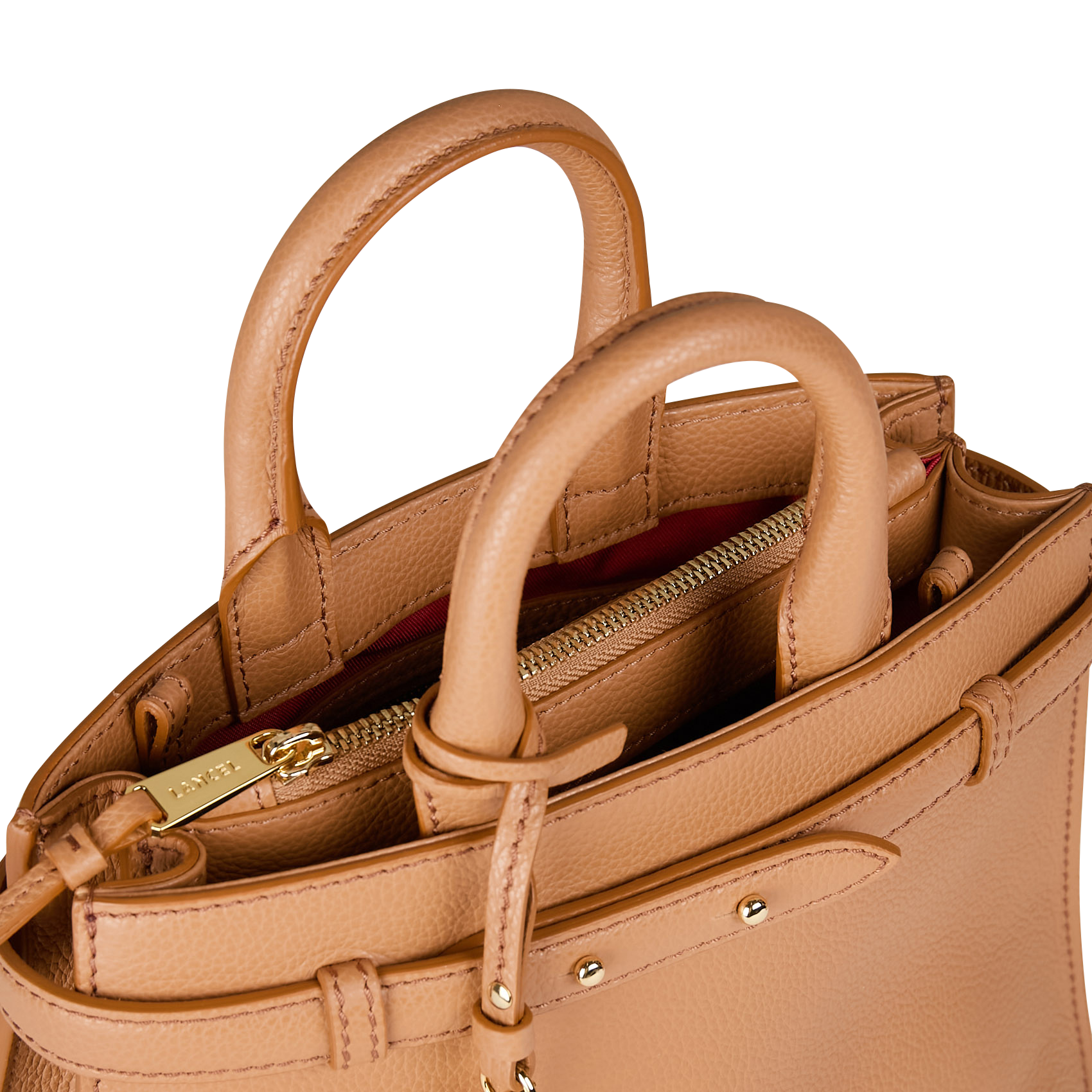 FAUBOURG - Sac bandoulière en cuir | Beige