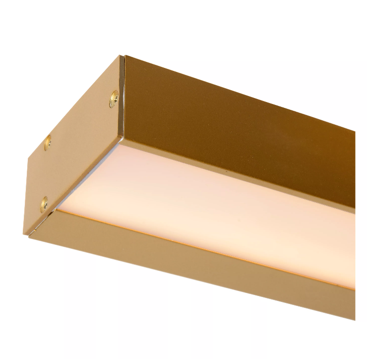 Lucide Alexa wandlamp LED 90cm goud mat