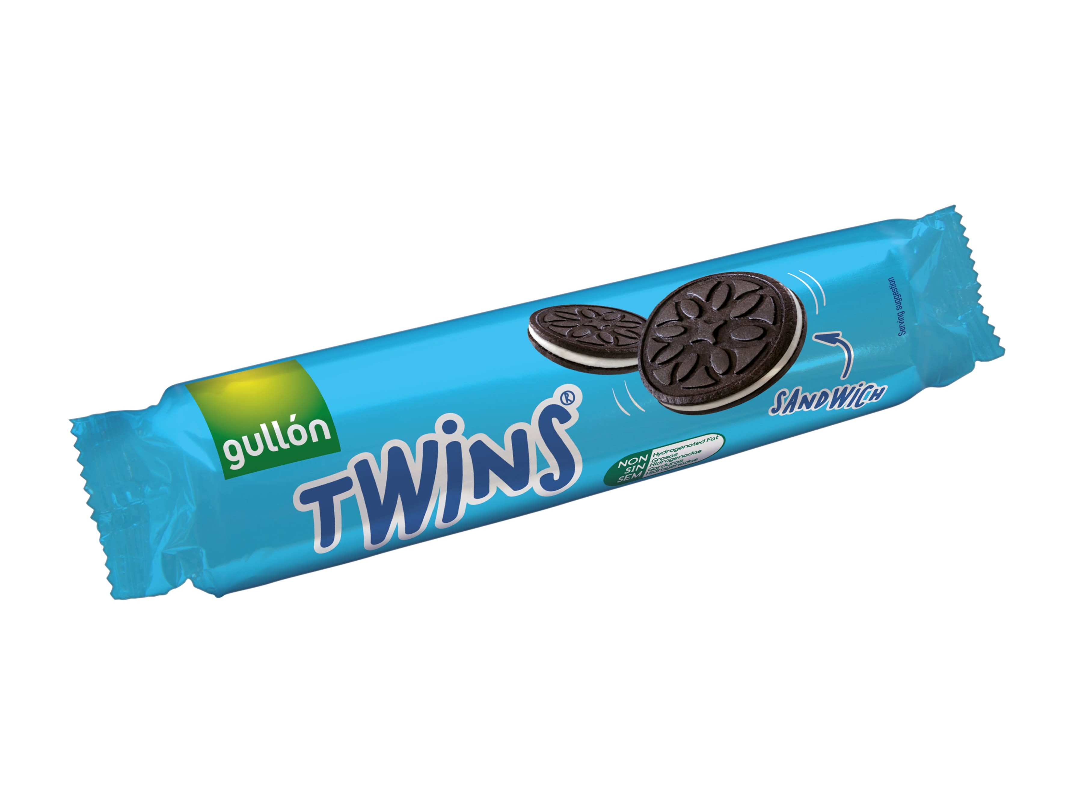 BOLACHA GULLON RECHEADA TWINS 154G