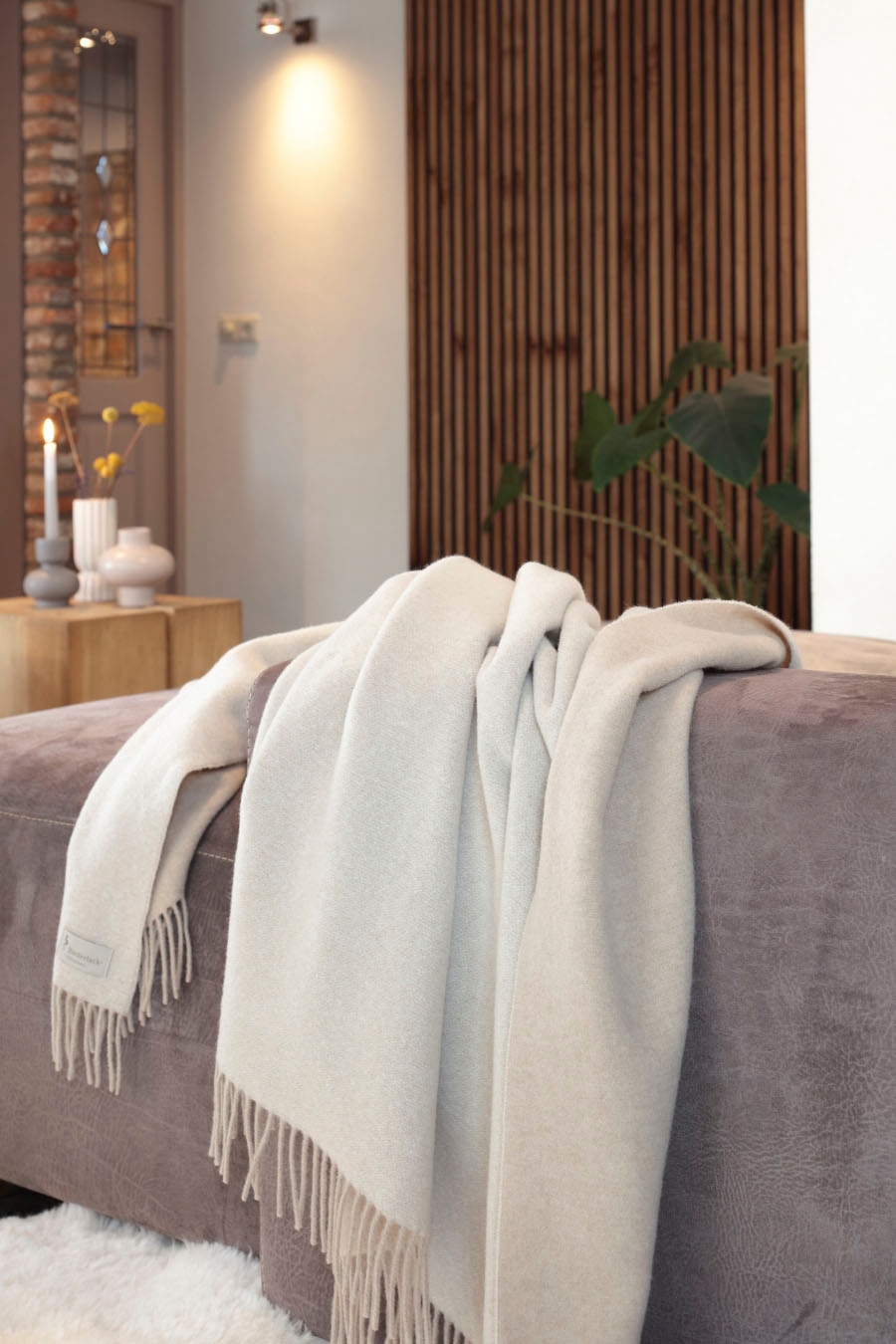 Biederlack Plaid »Britta« aus 100% Wolle