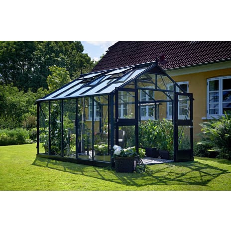 Juliana Premium drivhus - Antracit