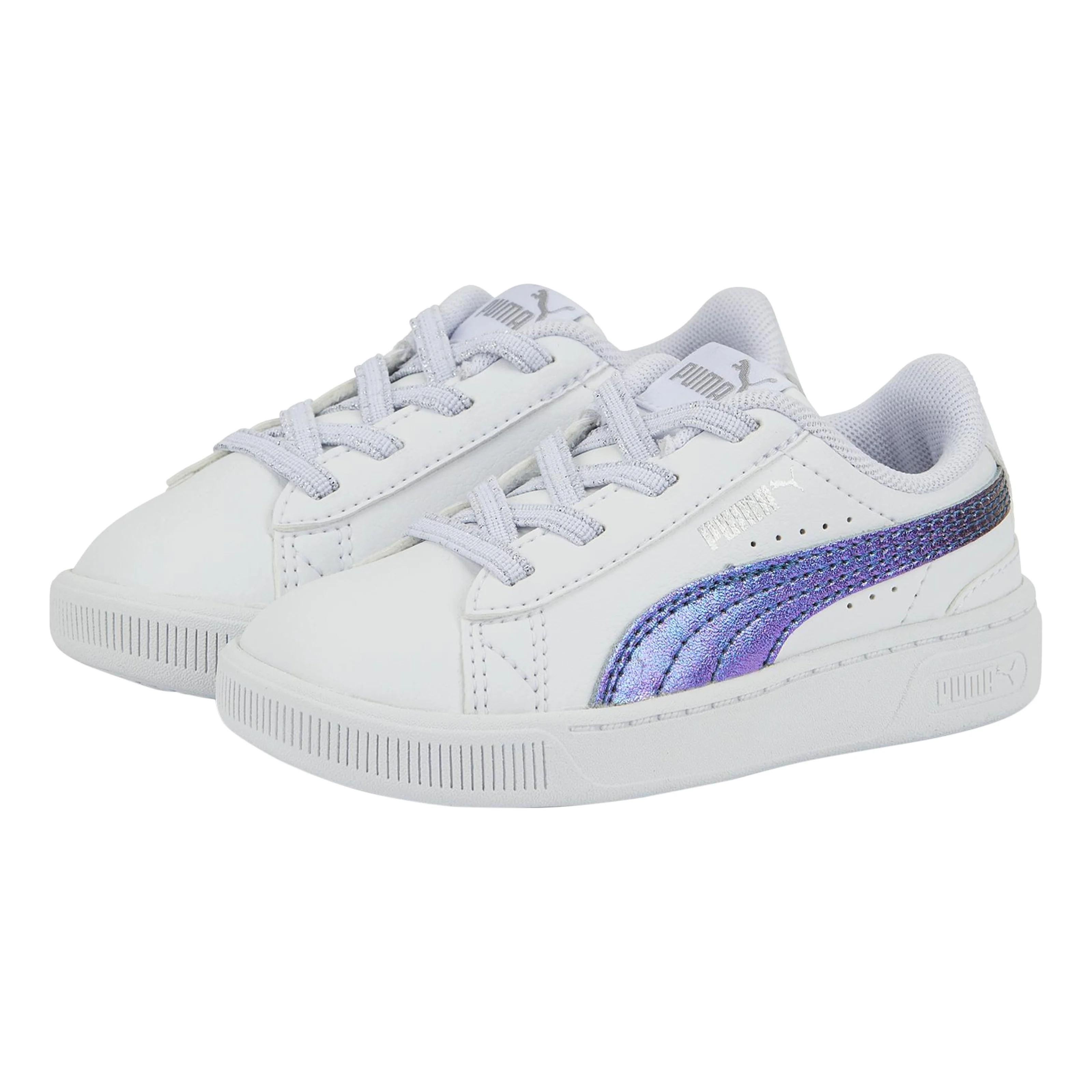 Basket cuir enfantvikky bioluminescence acinf | Blanc