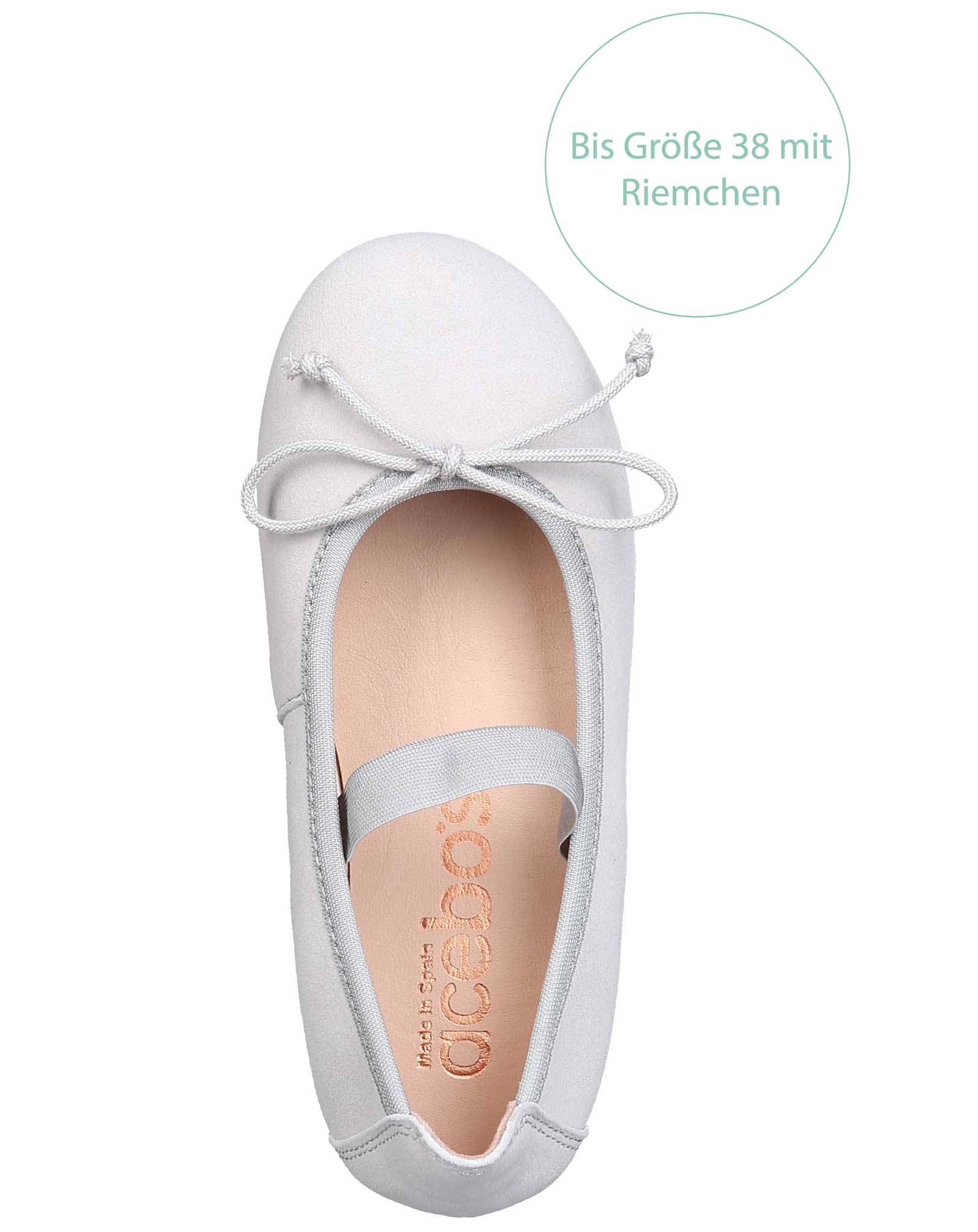 Ballerinas CHICA in grau