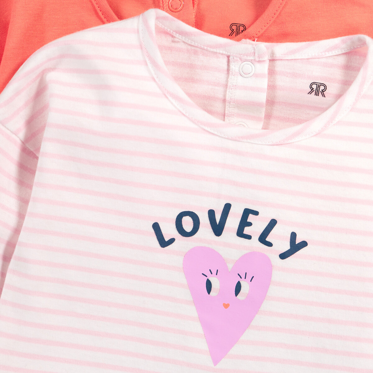 COLEÇÃO LA REDOUTE<br>Conjunto de 4 camisetas de manga comprida