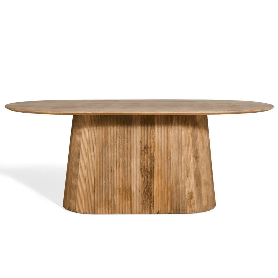 Mokka Eettafel Lichtbruin 180cm