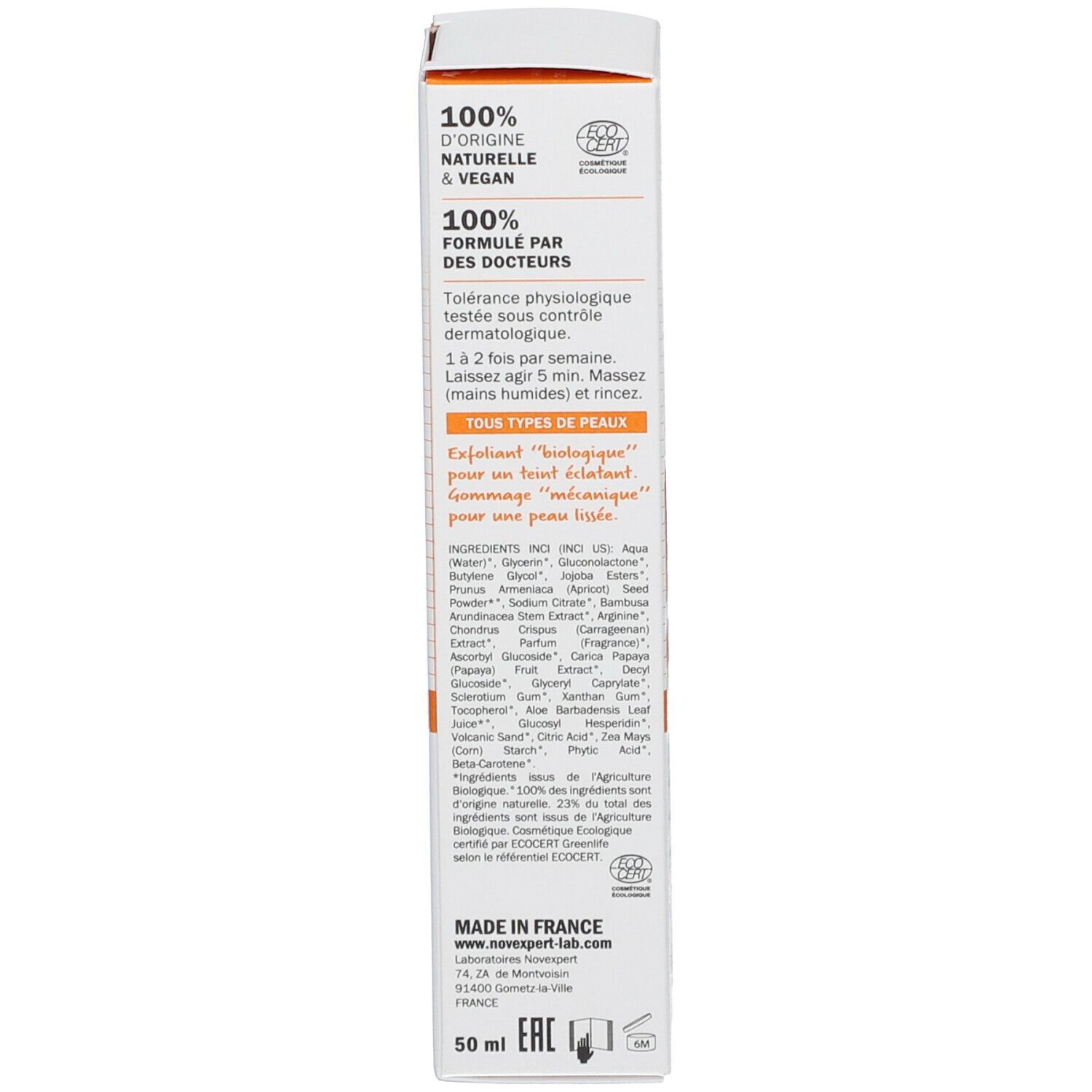 Laboratoires Novexpert L'Exfoliant Expert Maske & Peeling