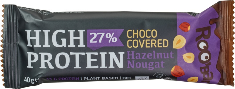 Roo’Bar Protein-Bar Hazelnut Chocolate (40 gr)