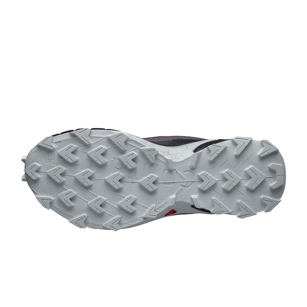 Salomon ALPHACROSS 4 - Chaussures trail Femme moonscape/black/lunar rock