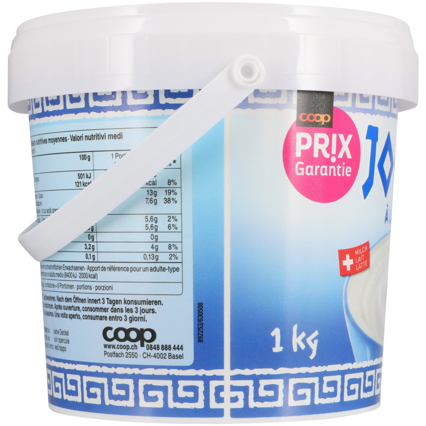 Prix Garantie Joghurt griechischer Art