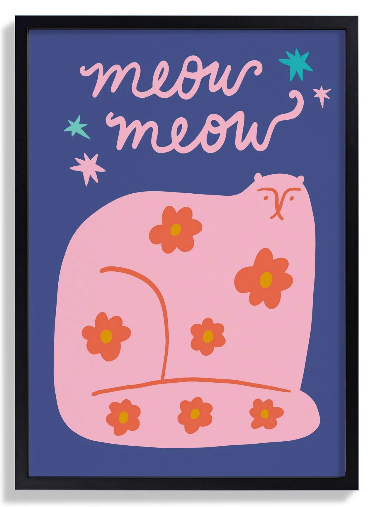 Miau Miau Rosa Katze