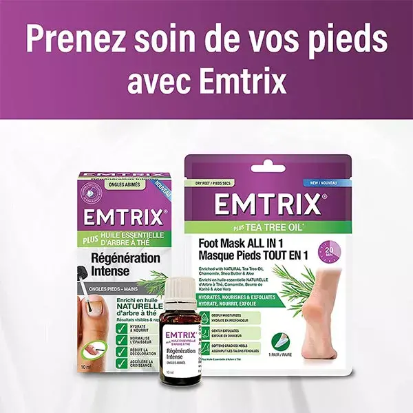 Emtrix® Night Patch - Tratamento para Micose de Unhas - 14 adesivos