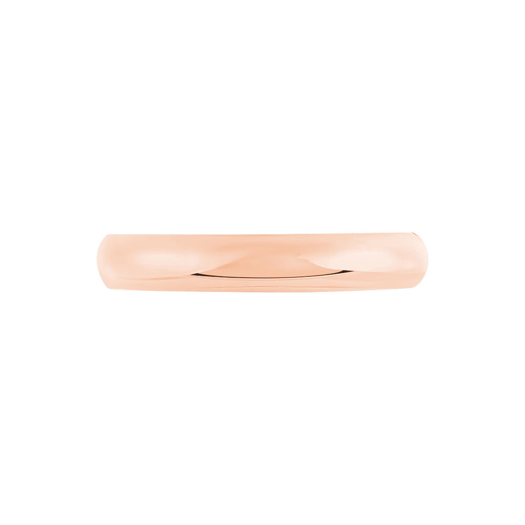 Alliance Aphroditia Demi Jonc Classique Or Rose