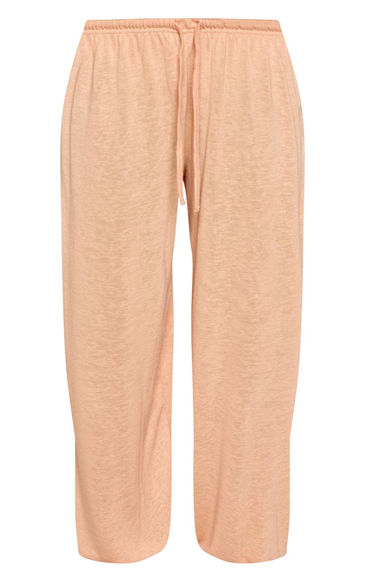 Pêche Pantalon À Bas Resserré En Jersey Slub