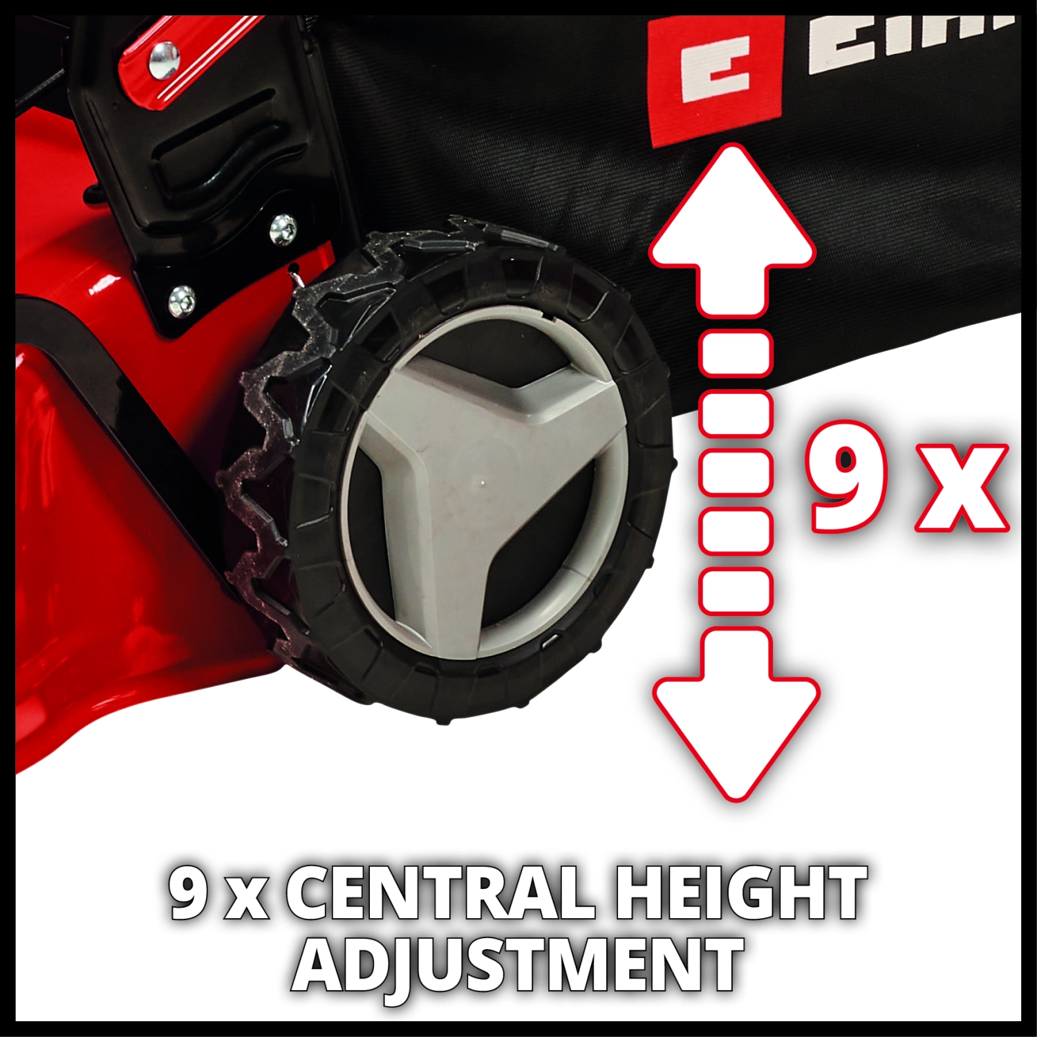 Einhell GC-PM 46/5 S Benzine Grasmaaier - 132cc - 65L - 46cm