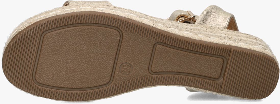 gouden ayana sandalen met hak 0047-43