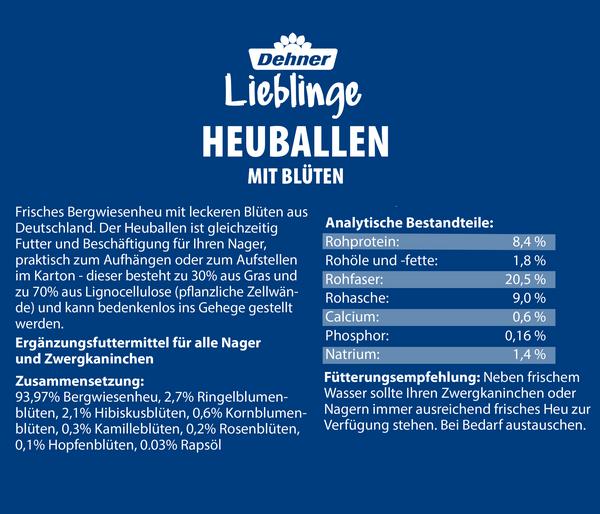Dehner Lieblinge Heuballen Probierset, 4 x 400