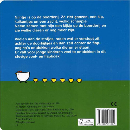 Nijntje flapjesboek nijntje op de boerderij