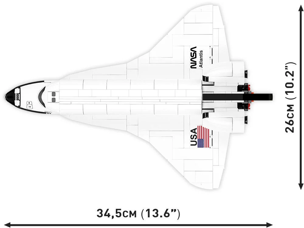 NAVETTE SPATIALE ATLANTIS 1:100