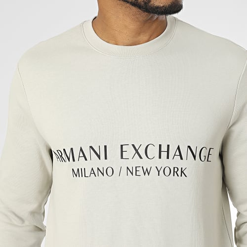 Sweat Crewneck 8NZM88-ZJKRZ Beige