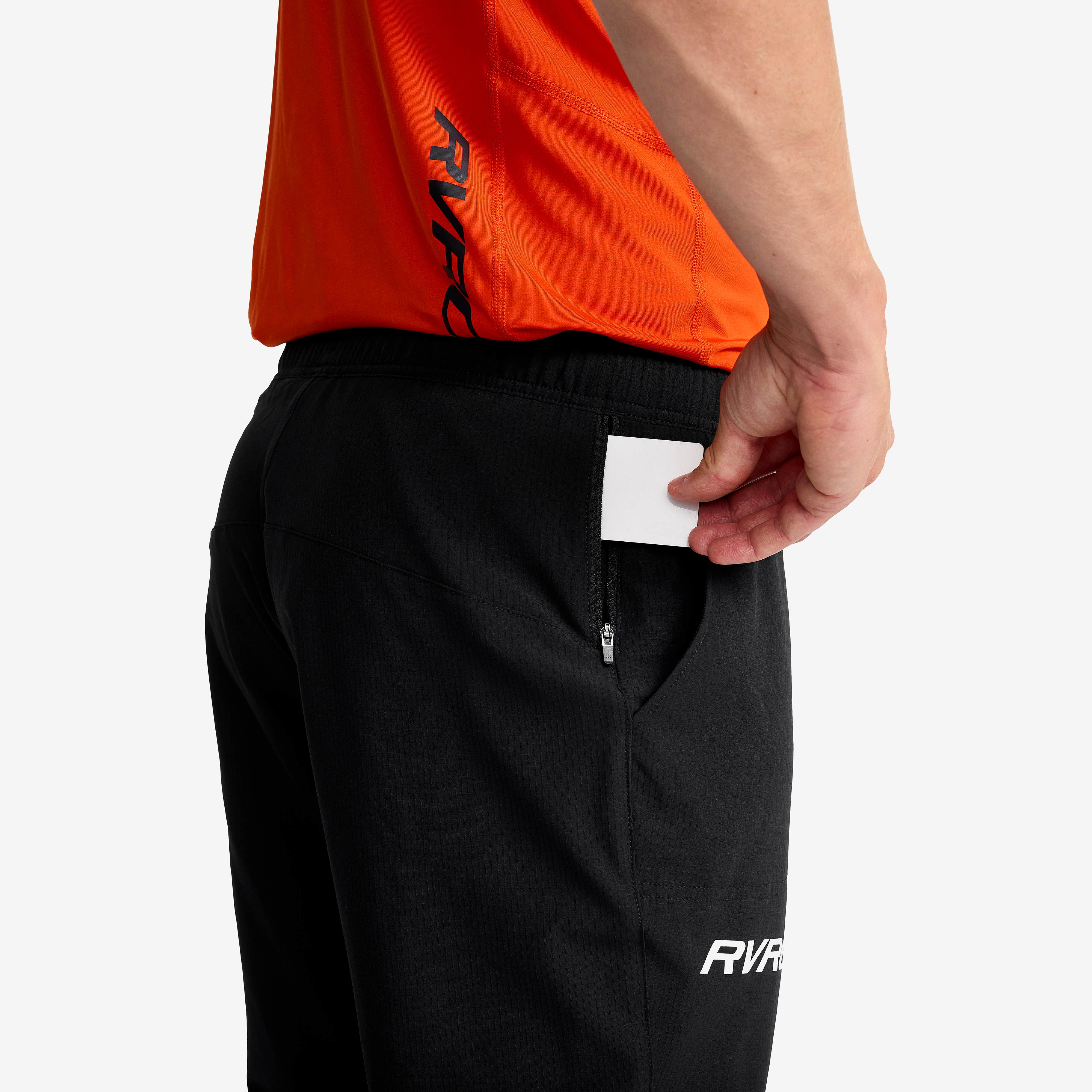 Athletic Lightweight Pants Herre Black