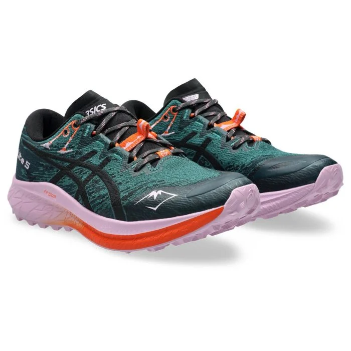 Asics Herre Trailsko Fuji Lite 5 Sort