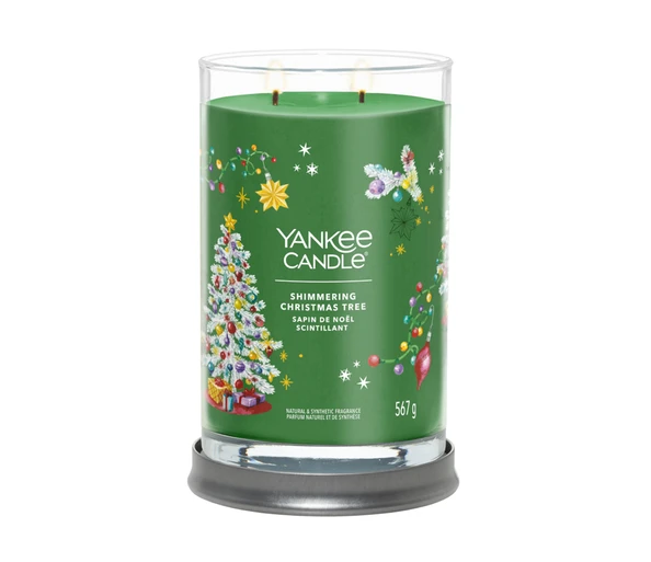YANKEE CANDLE Shimmering Christmas Tree Duftkerze