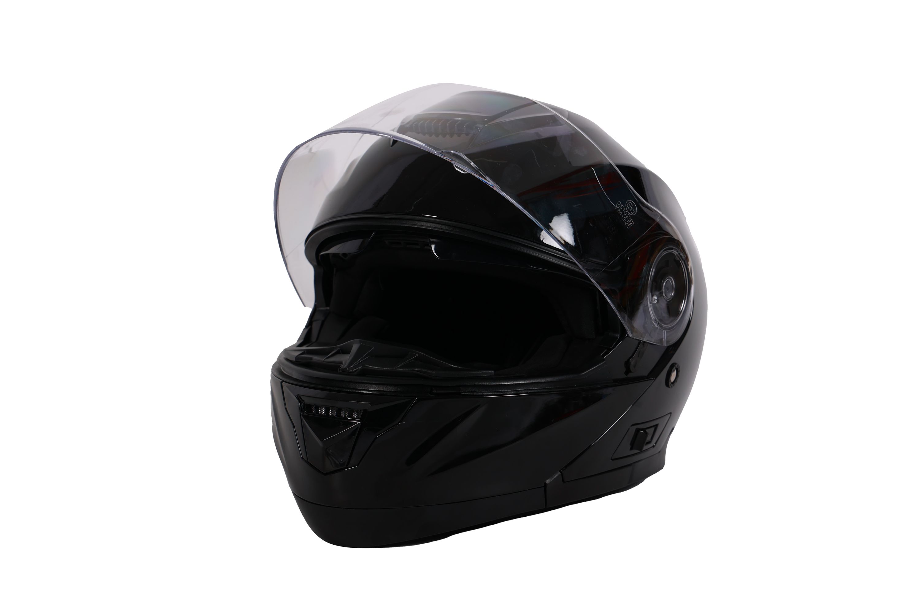 Motorrad Klapphelm schwarz Grösse 55/56