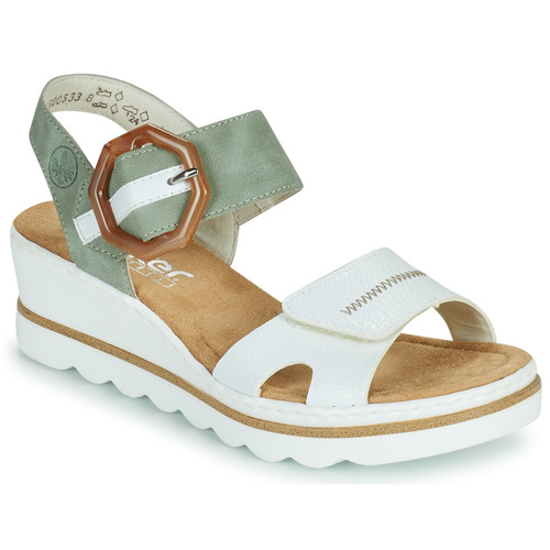 Rieker - SOLLA - Vert / Blanc