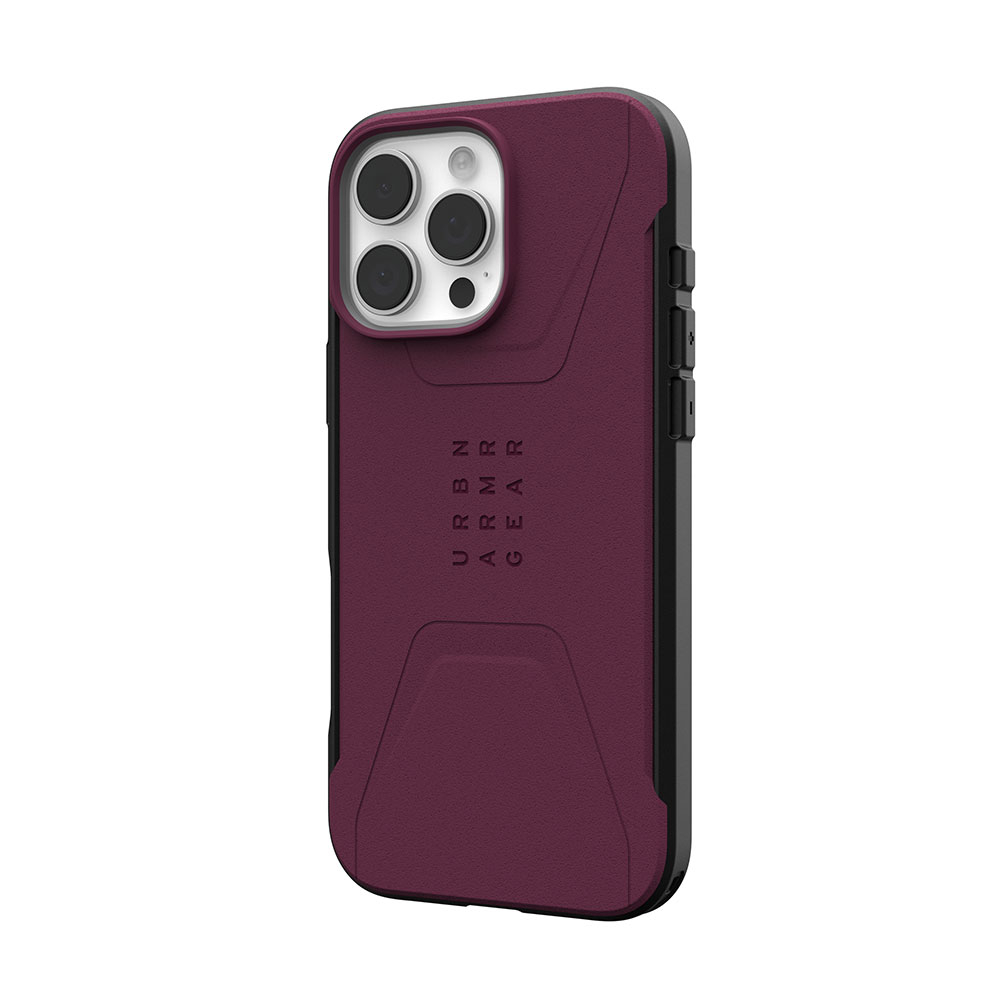 iPhone 16 Pro Max MagSafe Schutzhülle Civilian Case (114445119049) - Bordeaux