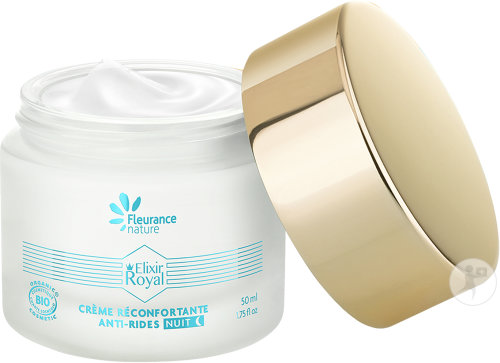 Fleurance Nature Elixir Royal Crème Réconfortante Anti-Rides Nuit Pot 50ml