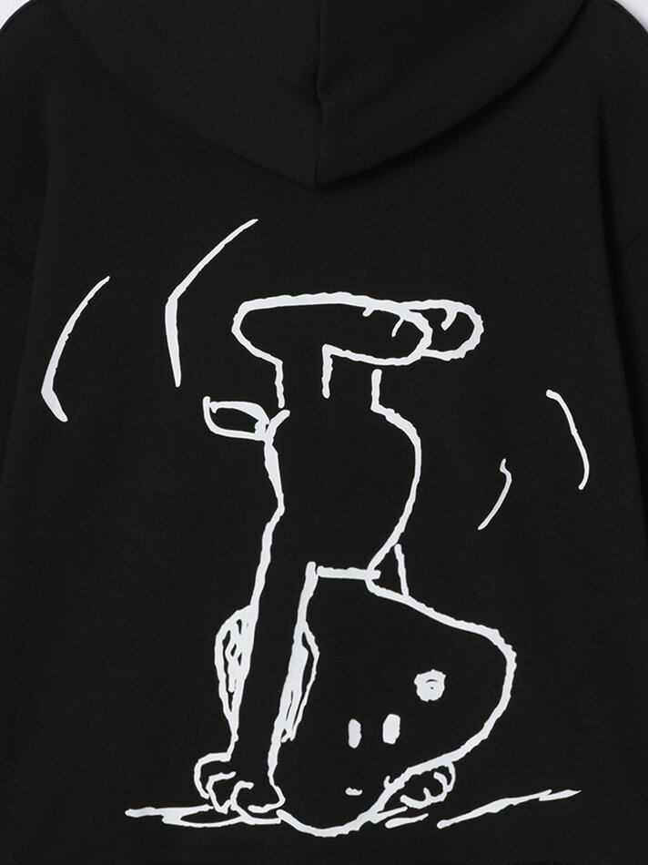 Moletom com capuz Snoopy Peanuts™ - Preto