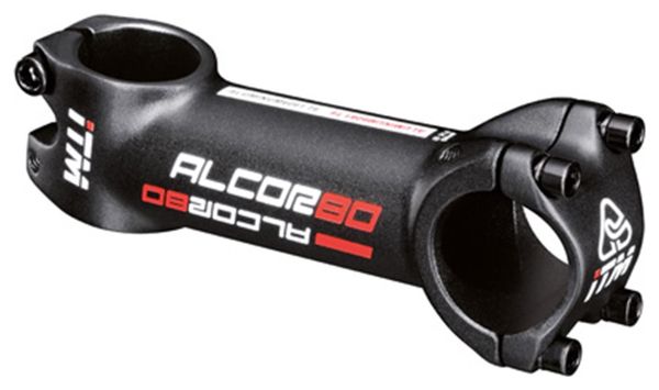 POTENCE ROUTE-VTT ITM ALCOR NOIR REVERSIBLE 31 8 ANGLE 10° L130mm 164g