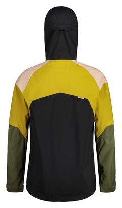 Veste Coupe-Vent Maloja IschiM. Noir/Jaune