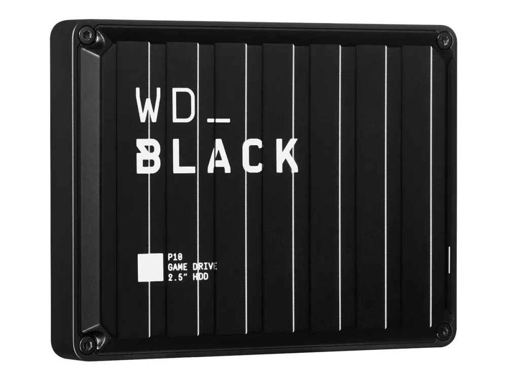 WD_BLACK P10 Game Drive WDBA3A0050BBK - Harddisk - 5 TB - ekstern (bærbar) - USB 3.2 Gen 1 - sort