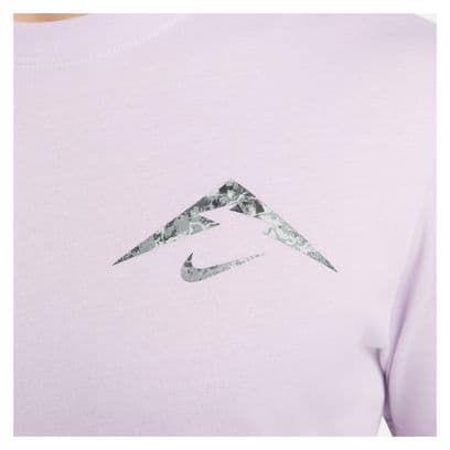 T-shirt manches courtes Nike Dri-Fit Trail Violet Homme
