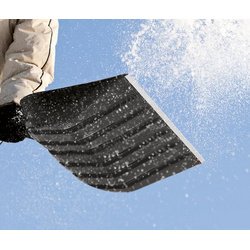 Pelle à neige avec manche en aluminium, largeur: 400 mm