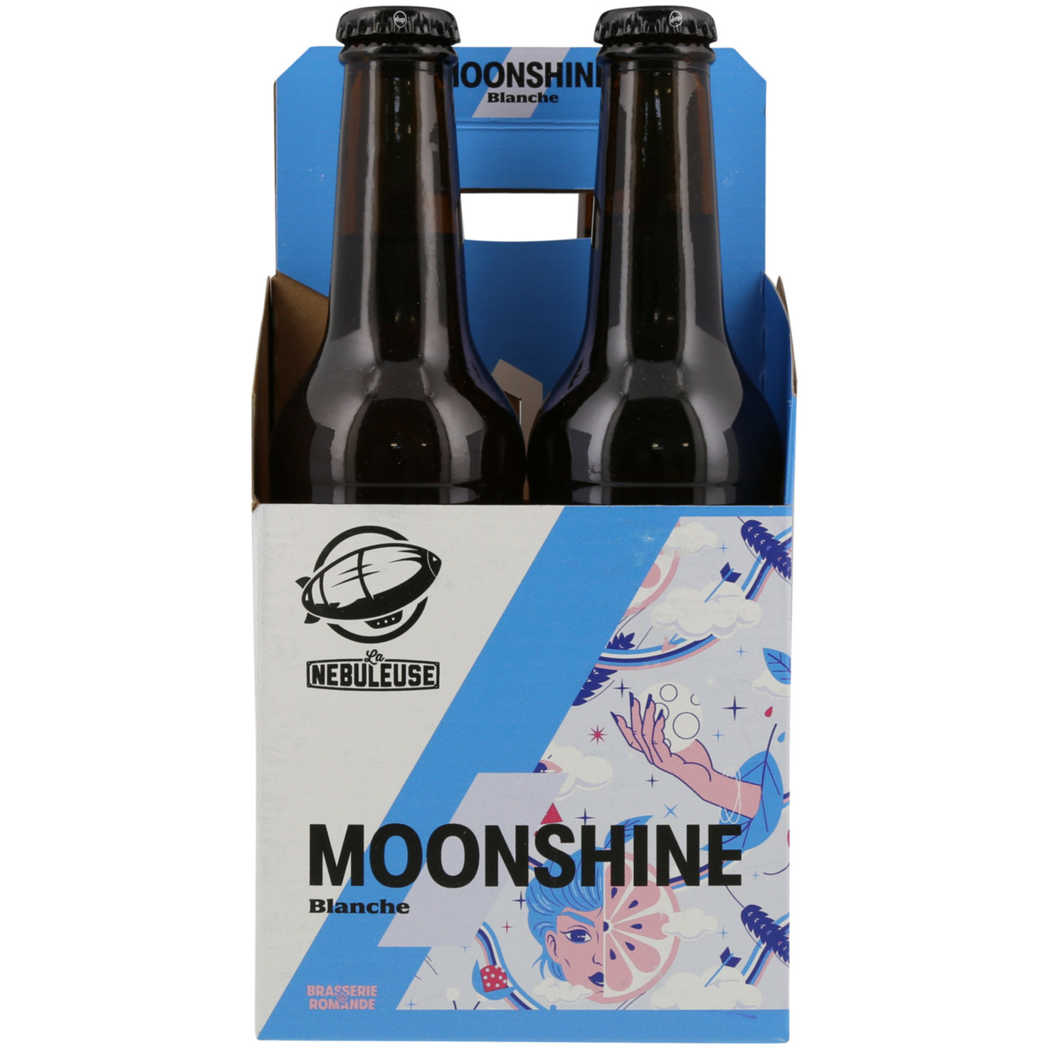 La Nébuleuse Moonshine 4x33cl -132cl