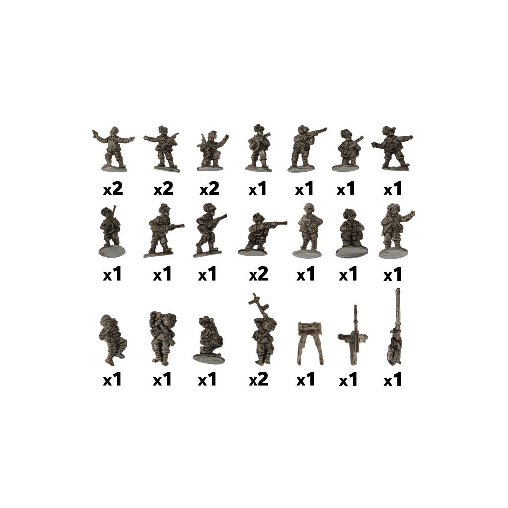 Flames of War - Bersaglieri Weapons Platoon